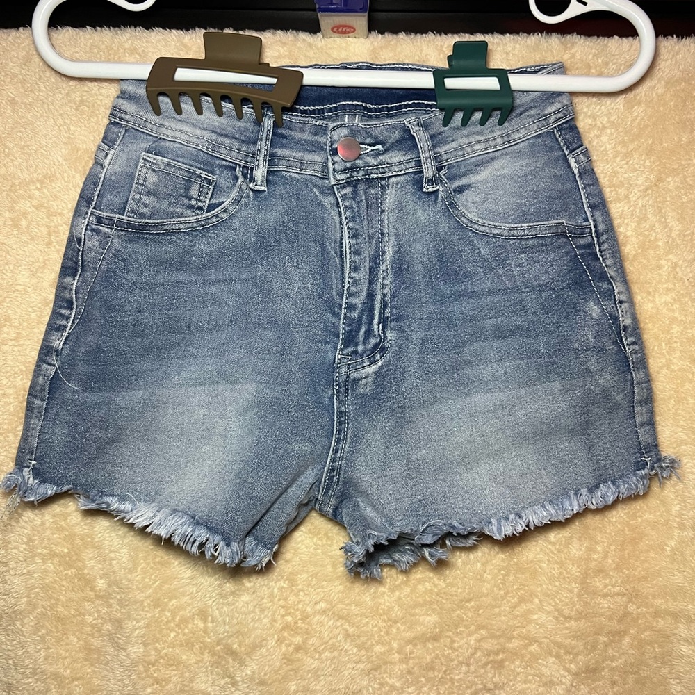 Source Unknown Light Blue Jean Shorts